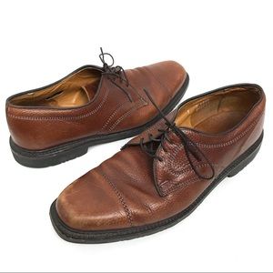 Allen Edmonds 9 D Becker Pebbled Leather Oxfords